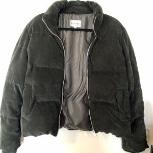 Forest Green Puffer Coat